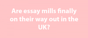 Essay mills