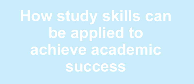 Study skills for academic success