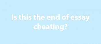 Is this the end of essay cheating?