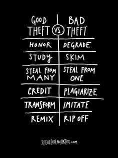 Good theft vs bad theft
