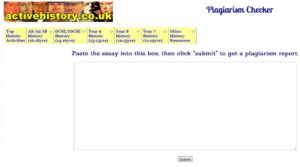 Active History Plagiarizr review