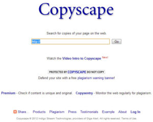 Copyscape plagiarism detector review