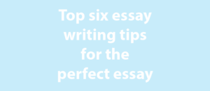 Essay writing tips