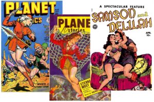 Examples of swipe (comics)
