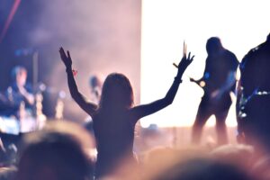 Rock concert considering plagiarism in music