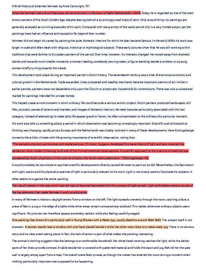 Plagiarism checker and AI detector report - page 4 (essay begins here)